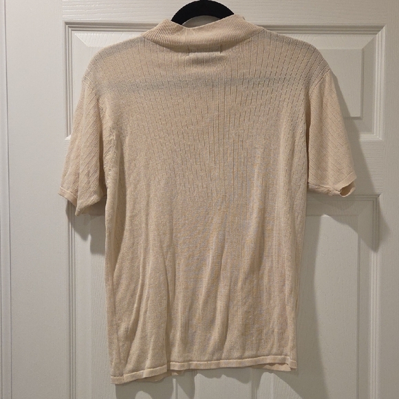 Cream Women's Top - Picture 4 of 4